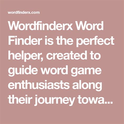 wordfinderx|Word Finder 